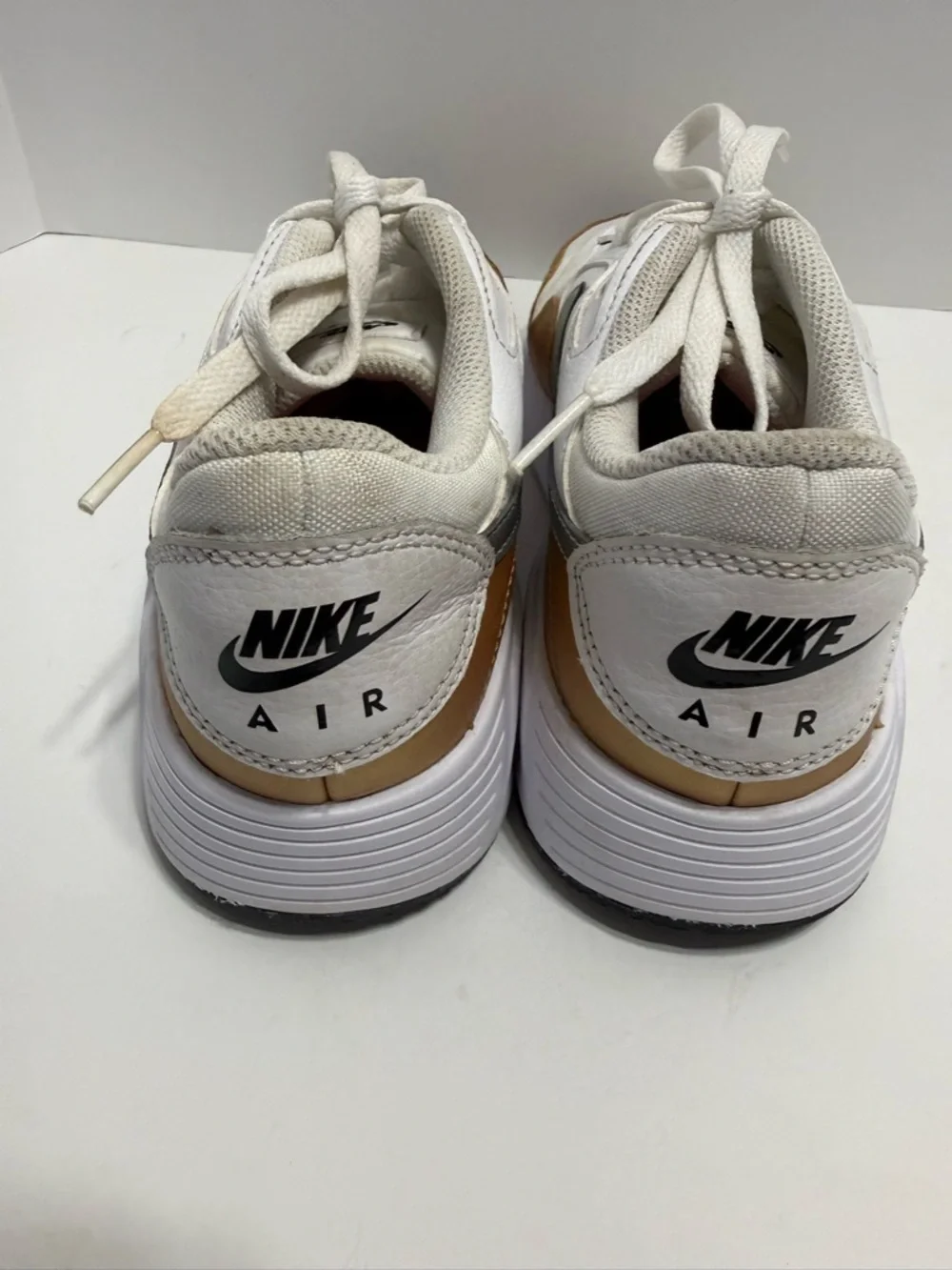 Nike Air Max SC Shoes Women's 5.5 White Metallic Sneaker CW4554-107